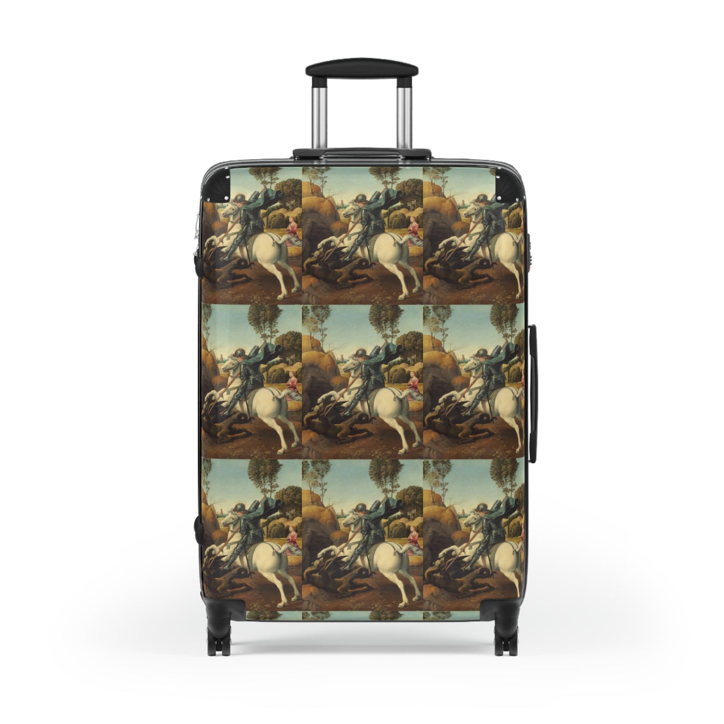 HARDSHELL SUITCASE - St. George and the Dragon, Raphael, 1506