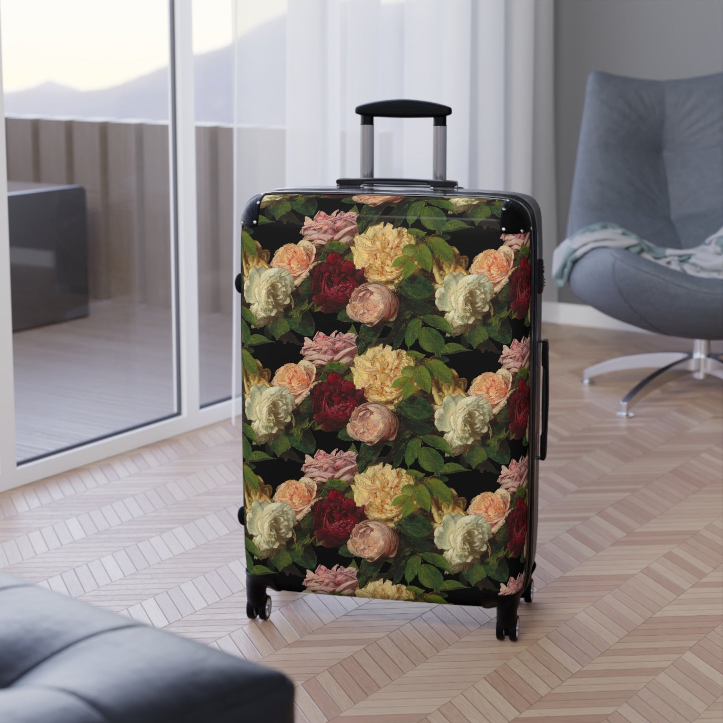 HARDSHELL SUITCASE - Flowers De Nice, 1882