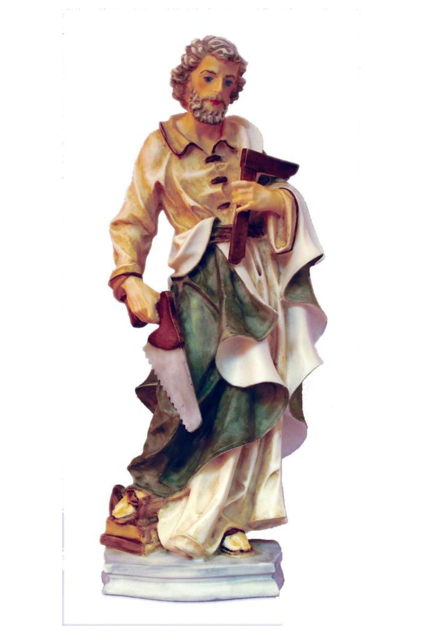 St. Joseph the Worker in Color 8"