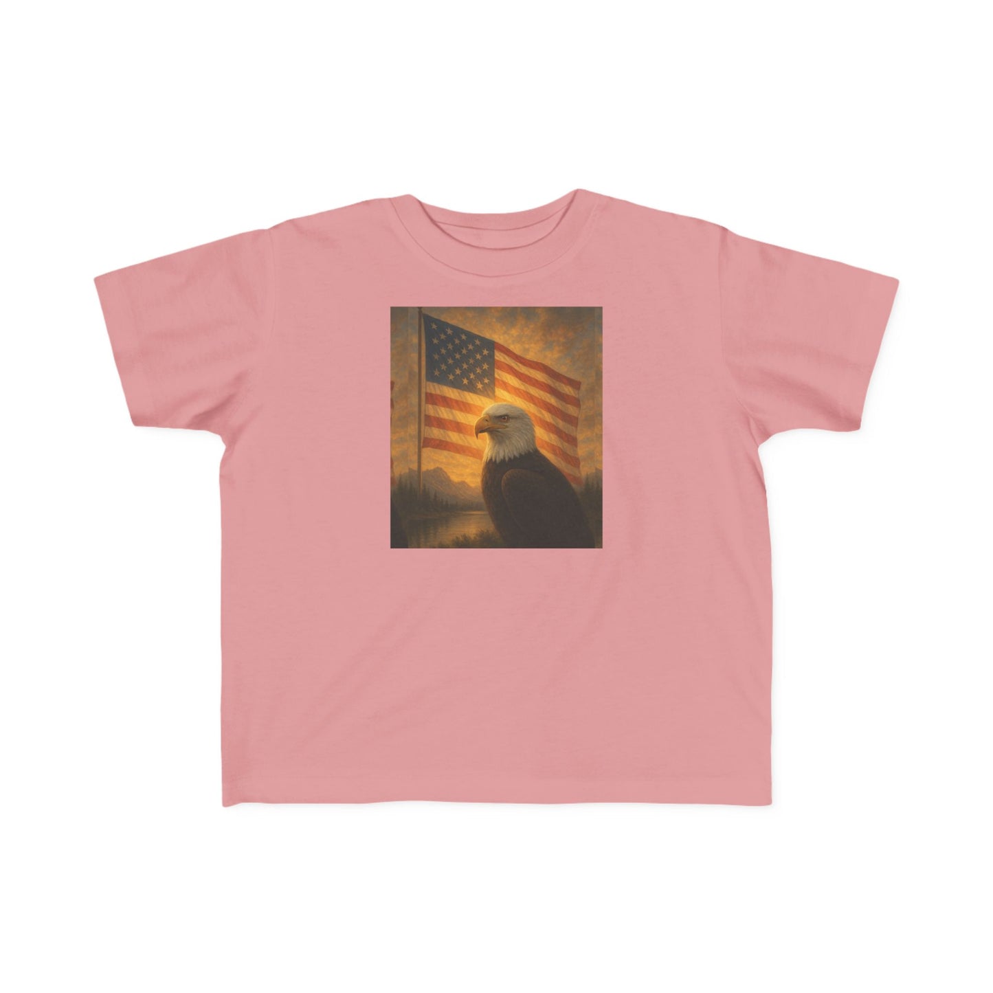 TODDLER TEE SHIRT - Freedom Collection, Patriotic Eagle