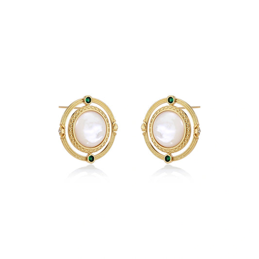 Compass Rose Studs