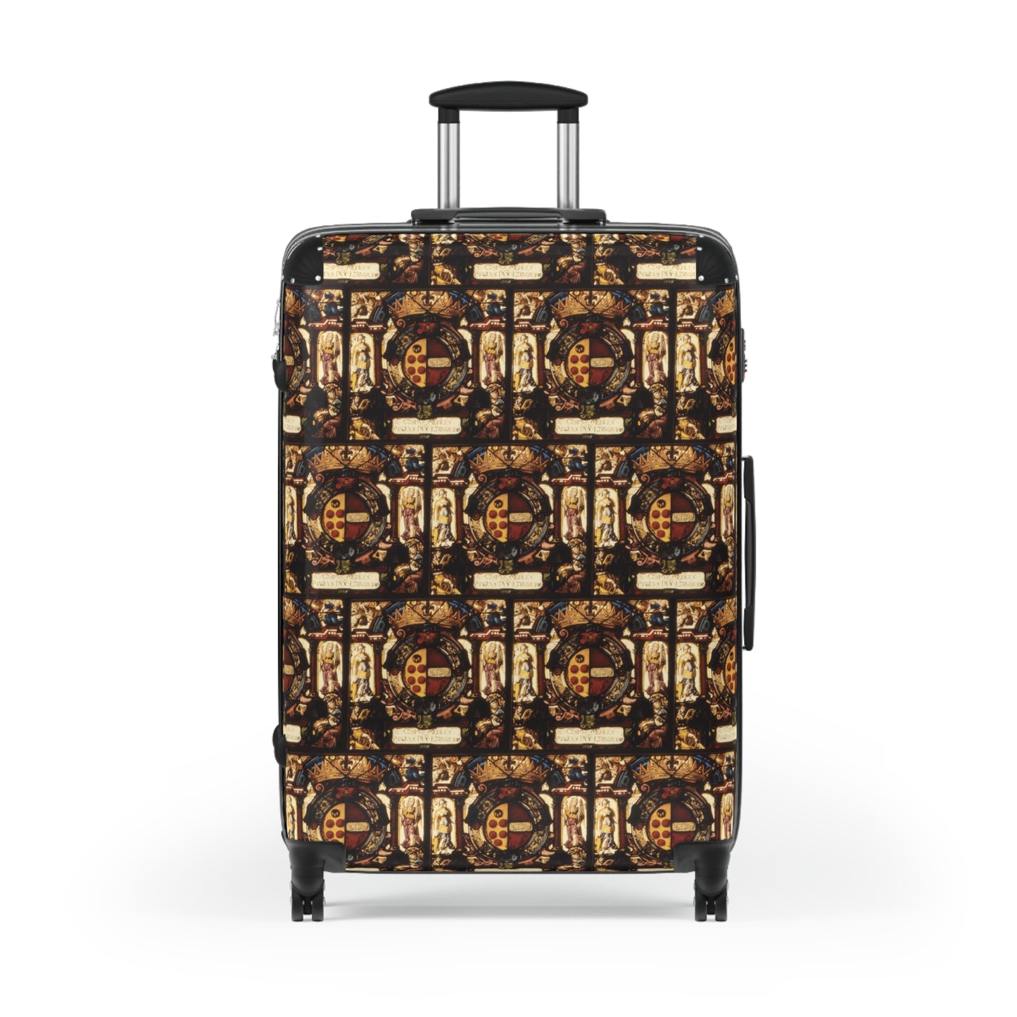 HARDSHELL SUITCASE - Amorial Panel, Coat of Arms, 1610