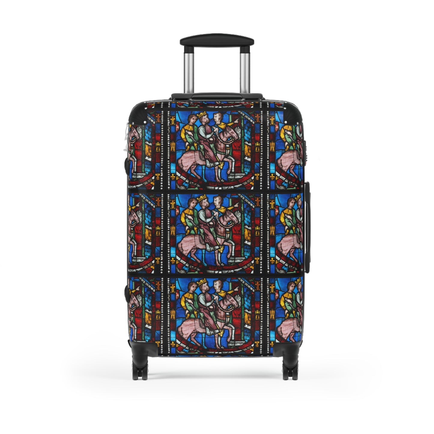 HARDSHELL SUITCASE - Theodosius Arrives at Ephesus, Stained Glass, 1200