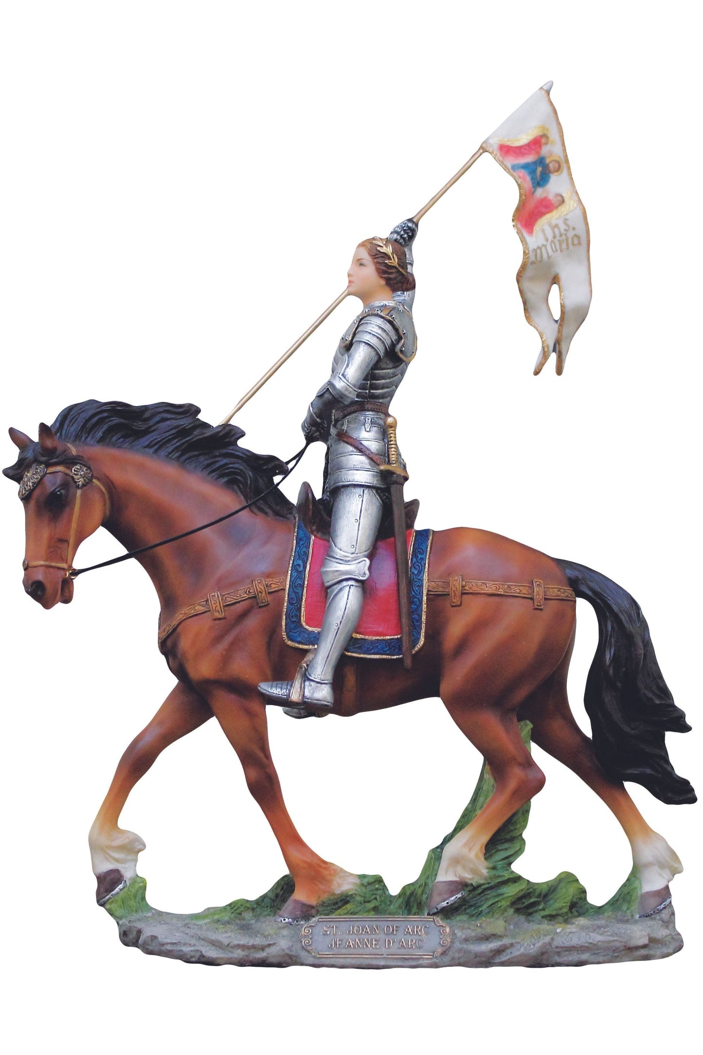 St. Joan of Arc in Color 10x11"