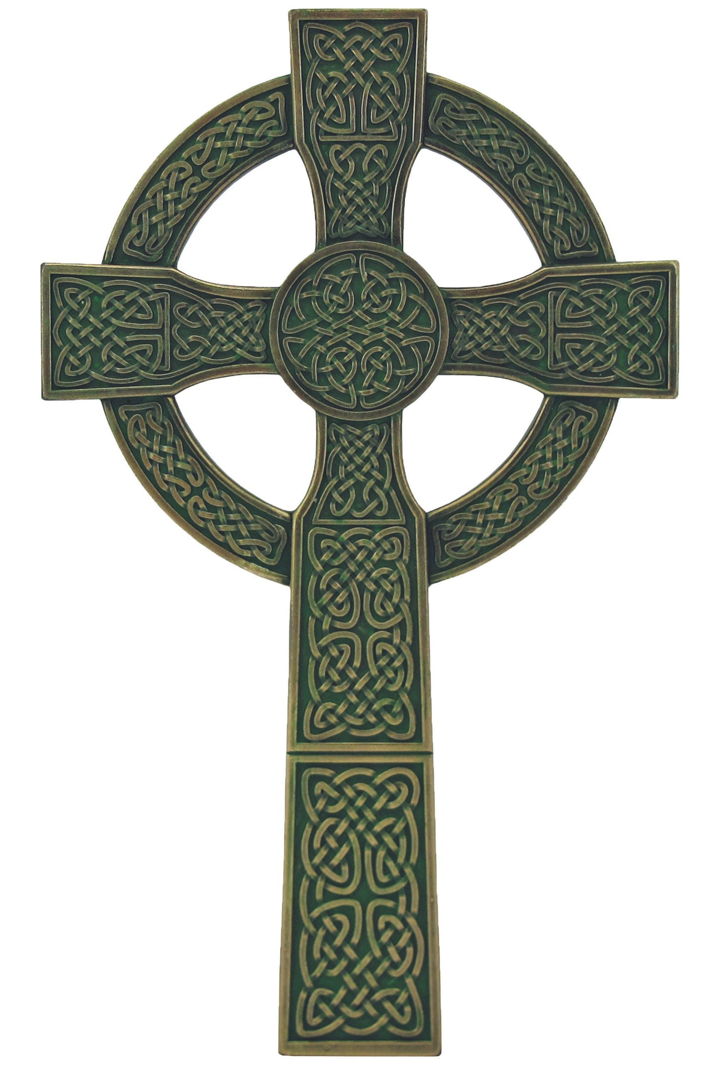 Celtic Cross in Cold Cast Bronze 8"