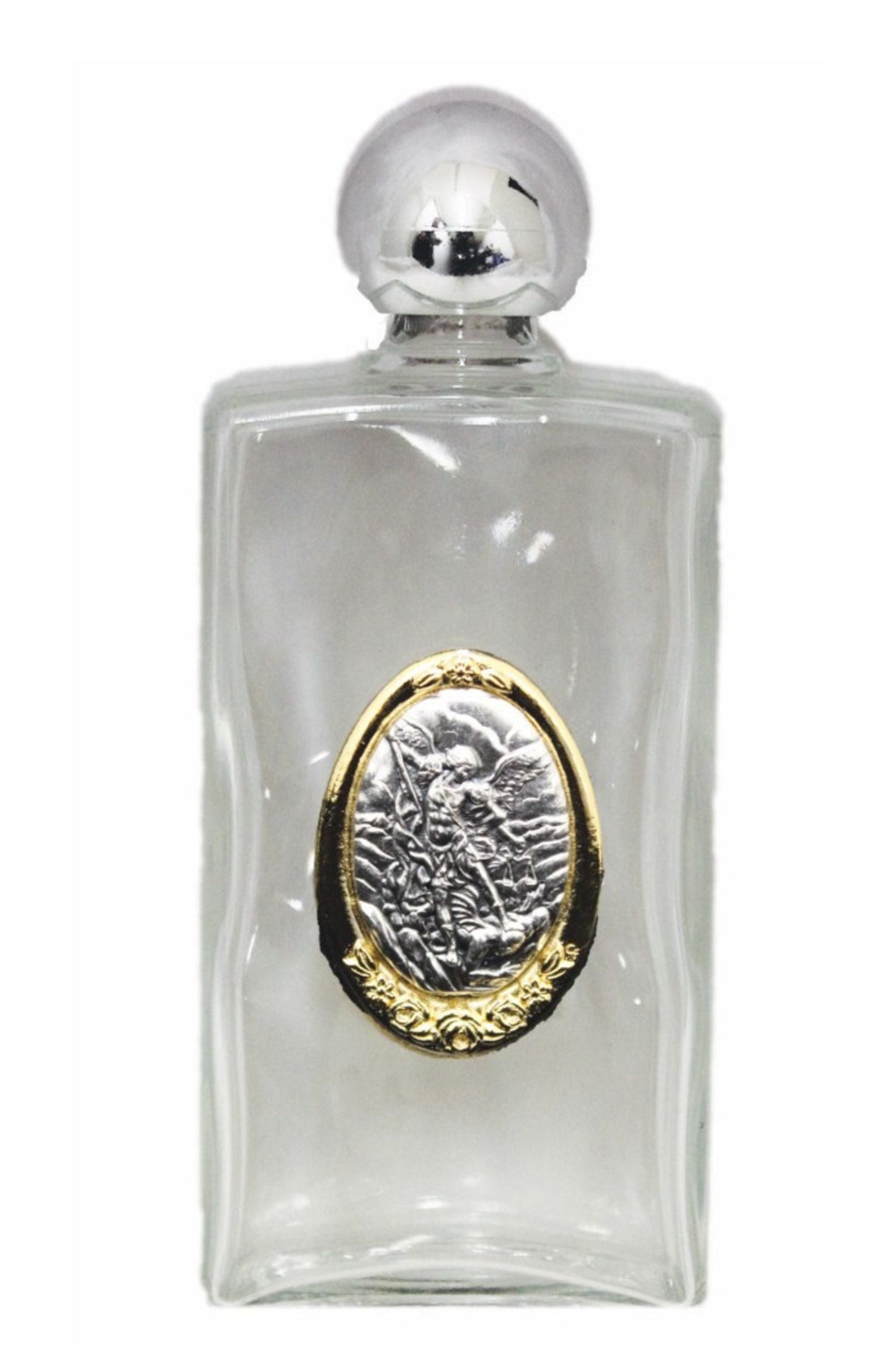 St. Michael Large Holy Water Bottle 2x5"
