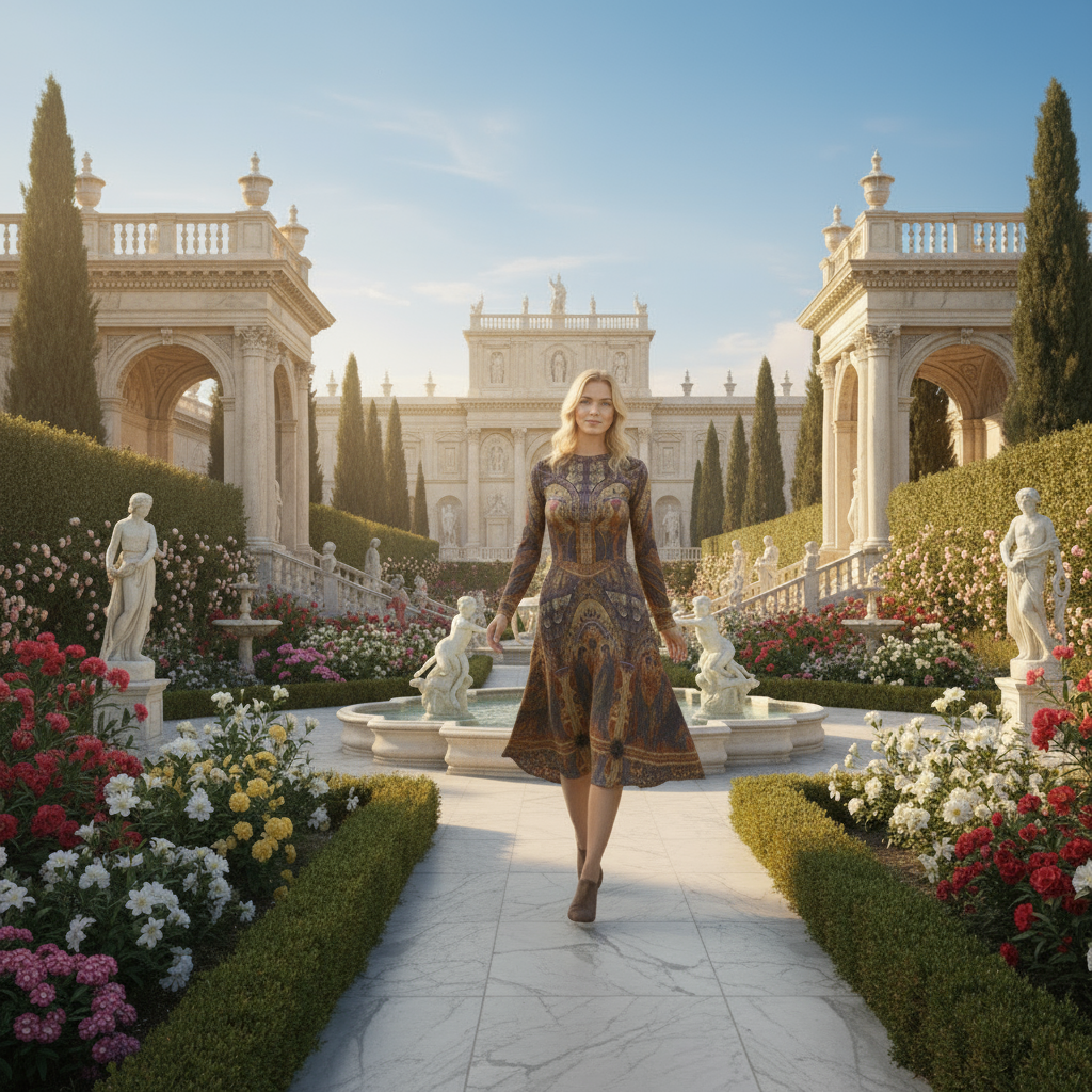 Renaissance Walking Lifestyle Photo