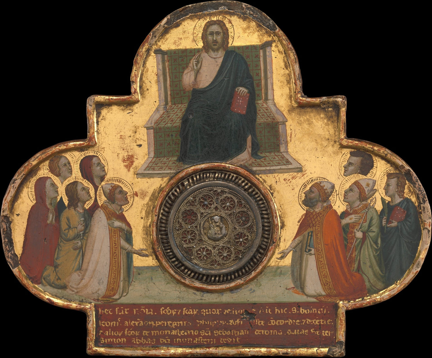 Christ Enthroned with Saints, 1325 COLLECTION