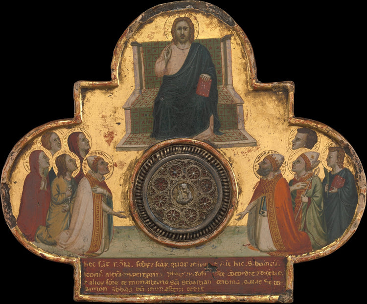 Christ Enthroned with Saints, 1325 COLLECTION
