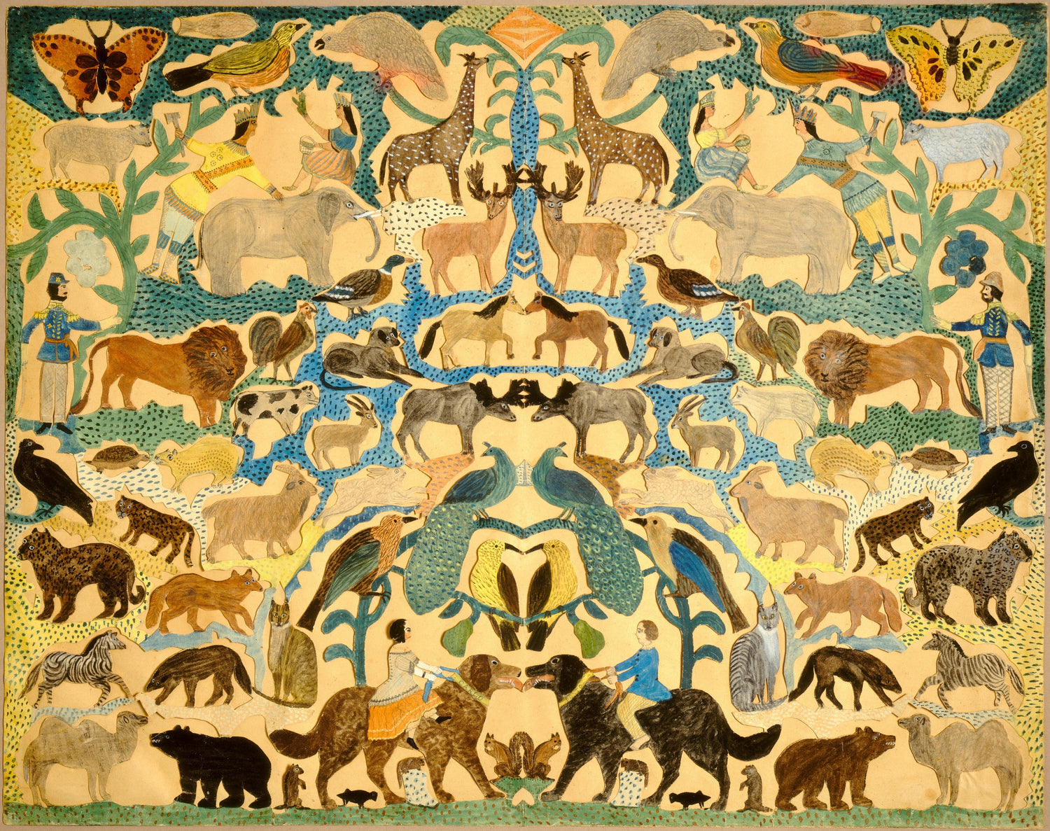 Cutout of Animals, 1800's COLLECTION