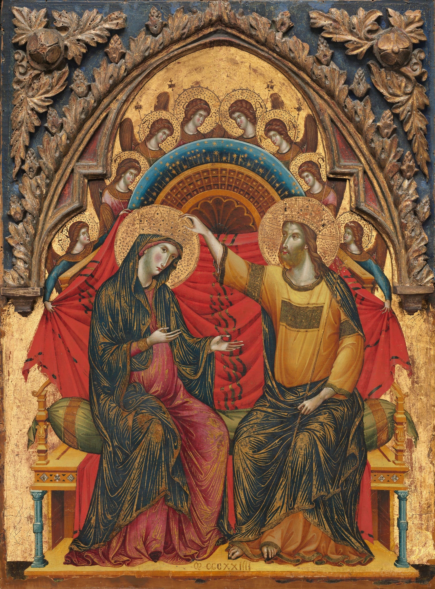 The Coronation of the Virgin, 1324 COLLECTION