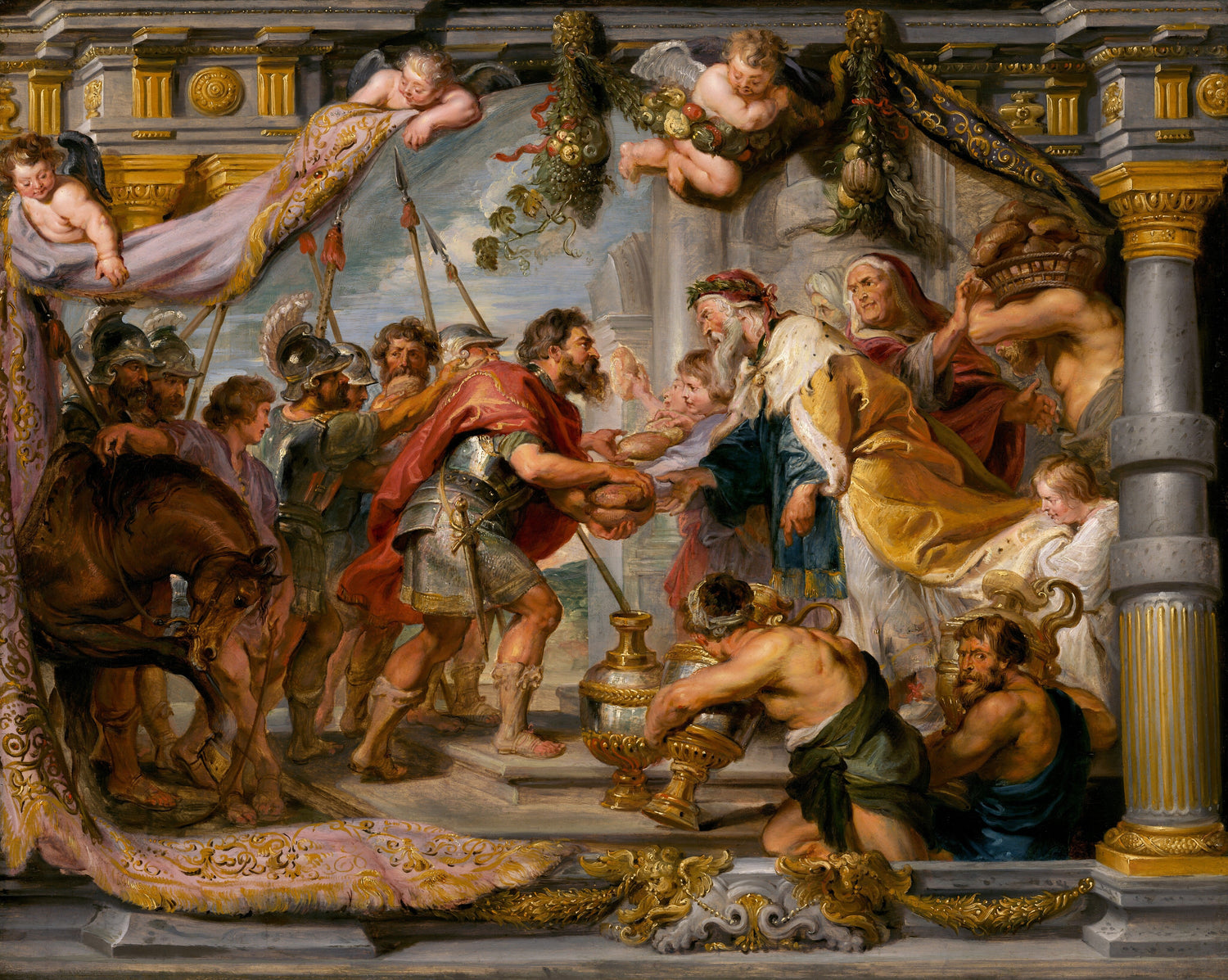 The Meeting of Abraham and Melchizedek, Sir Peter Rubens, 1626 COLLECTION