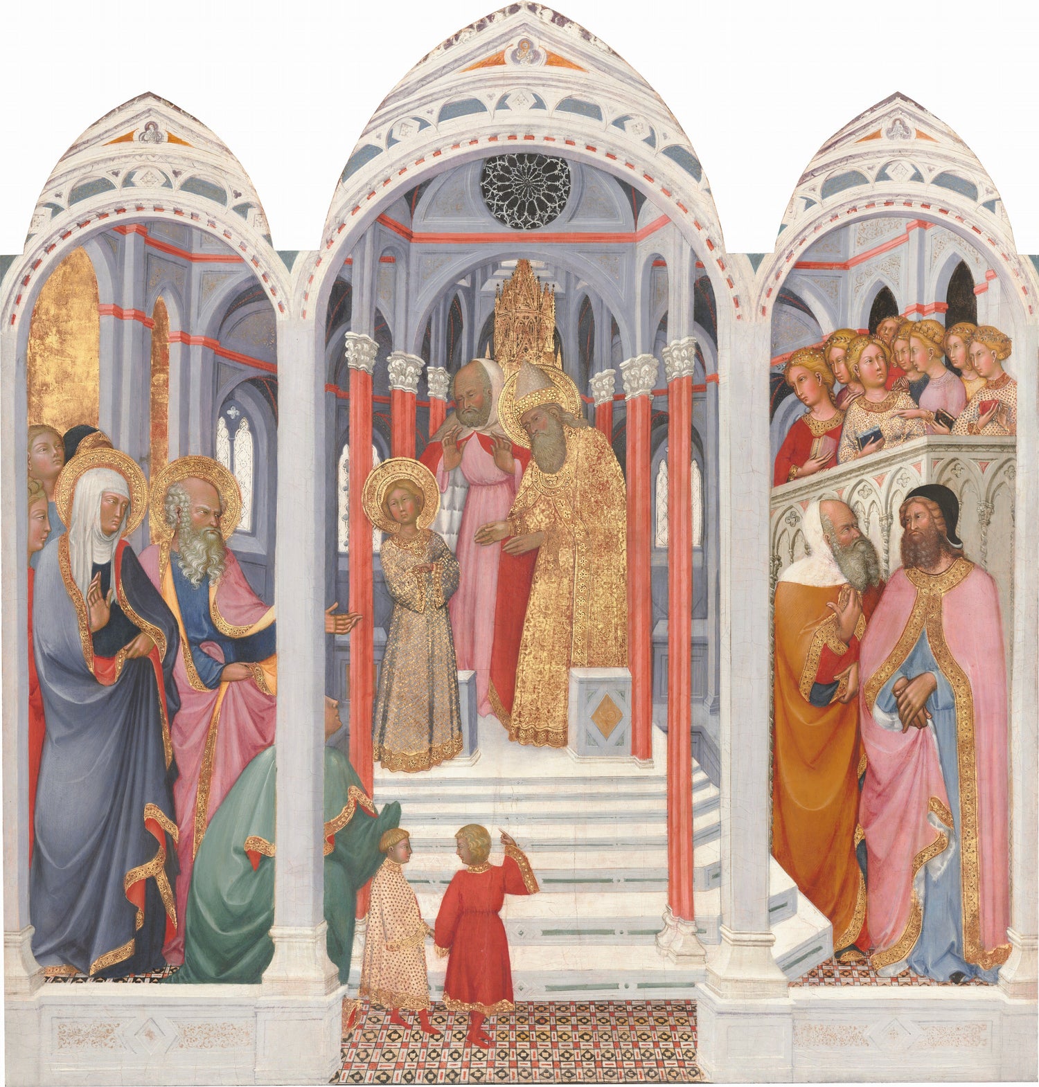 The Presentation of the Virgin in the Temple, 1398 COLLECTION
