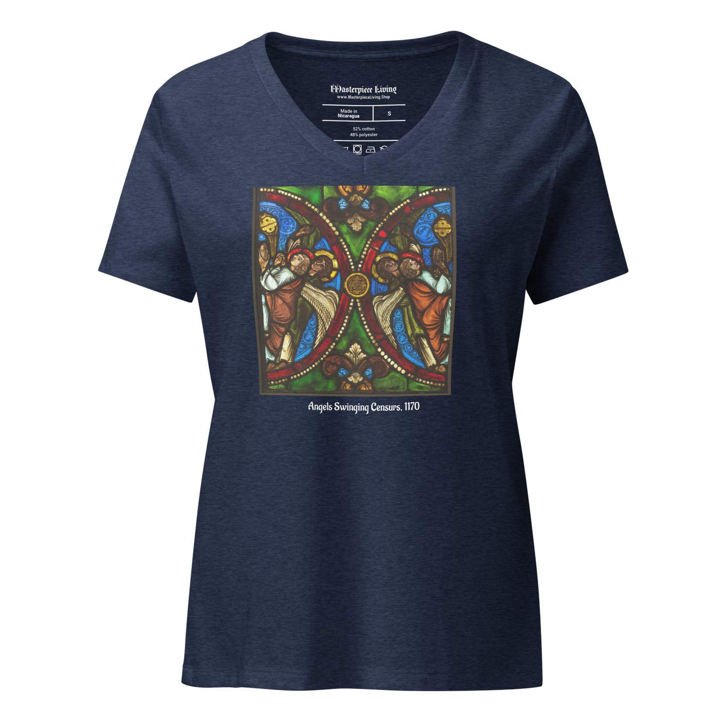 WOMEN'S RELAXED V-NECK TEE SHIRTS