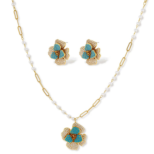 Blooming Sapphire Set
