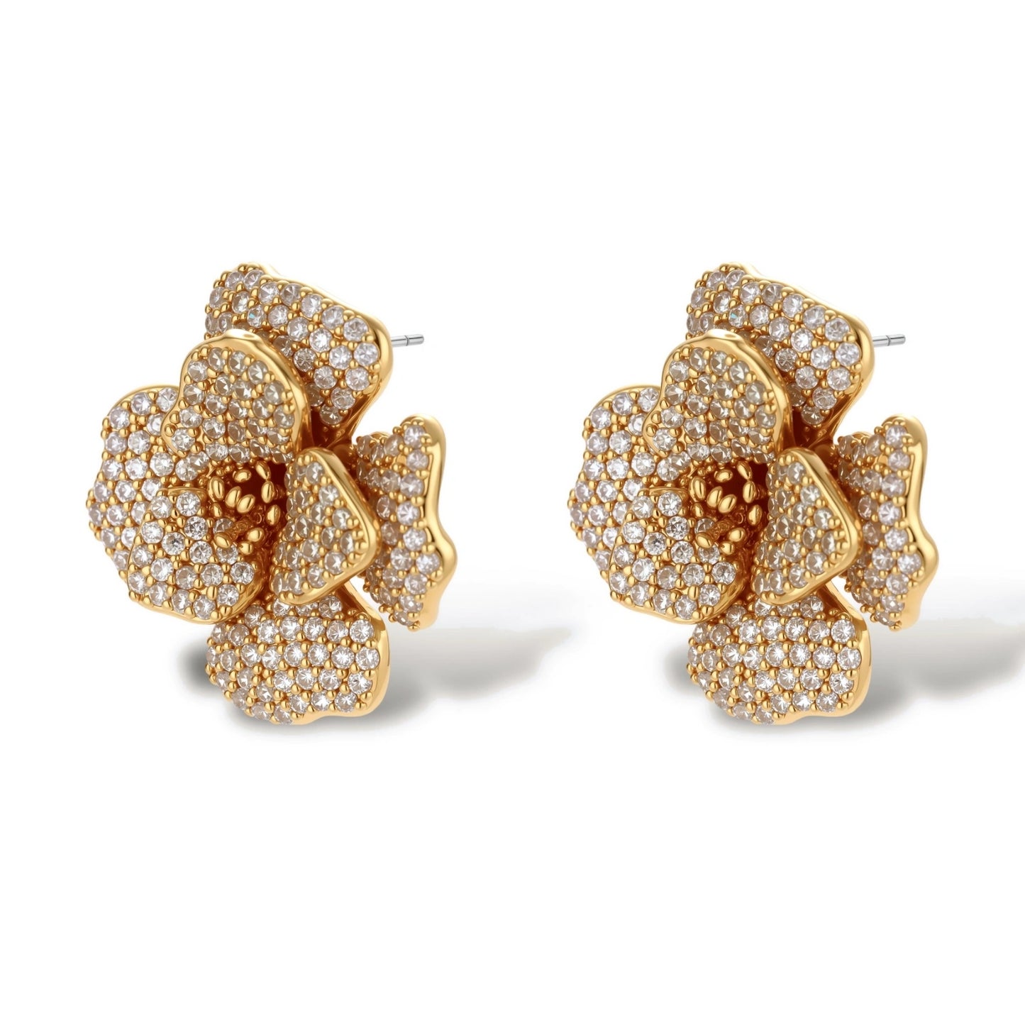 Golden Bloom Crystal Set