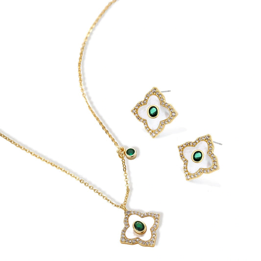 Emerald Bloom Set