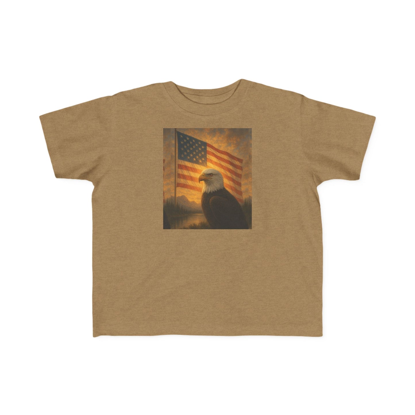TODDLER TEE SHIRT - Freedom Collection, Patriotic Eagle