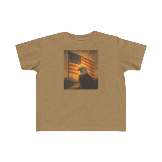 TODDLER TEE SHIRT - Freedom Collection, Patriotic Eagle