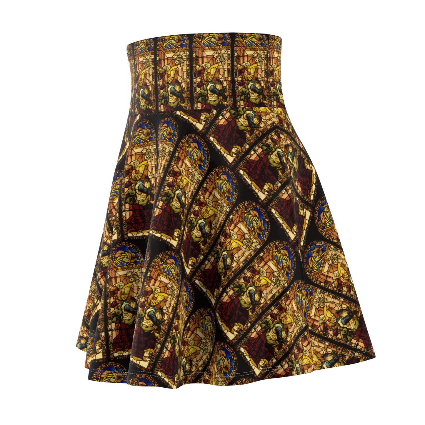 FLARED SKIRT - The Angel of the Annunciation, Stained Glass, 1498