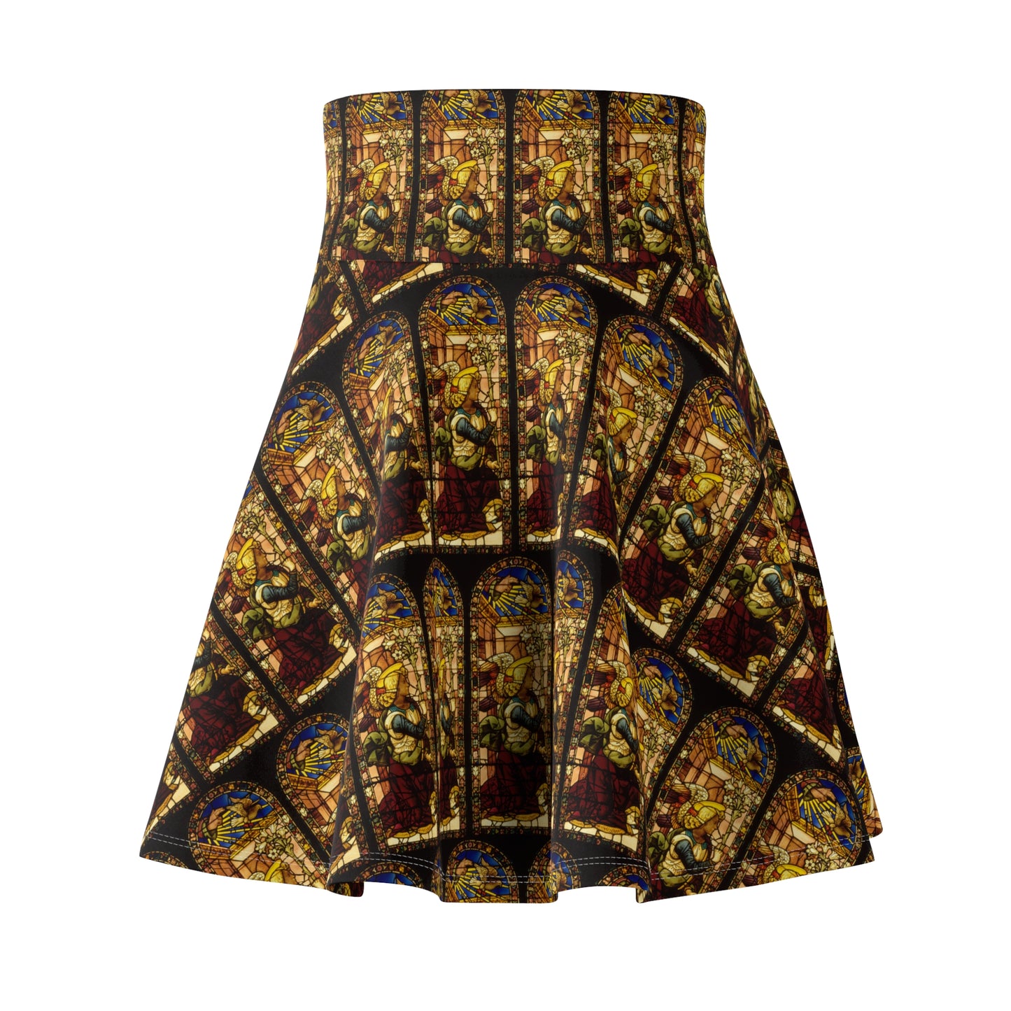 FLARED SKIRT - The Angel of the Annunciation, Stained Glass, 1498