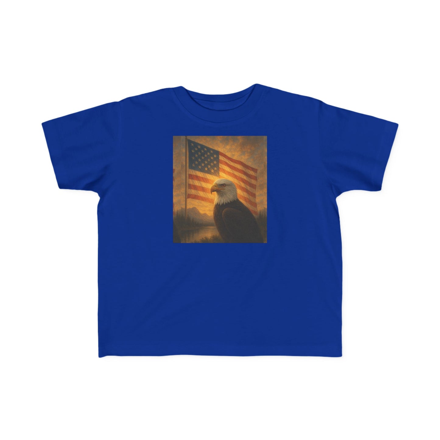 TODDLER TEE SHIRT - Freedom Collection, Patriotic Eagle