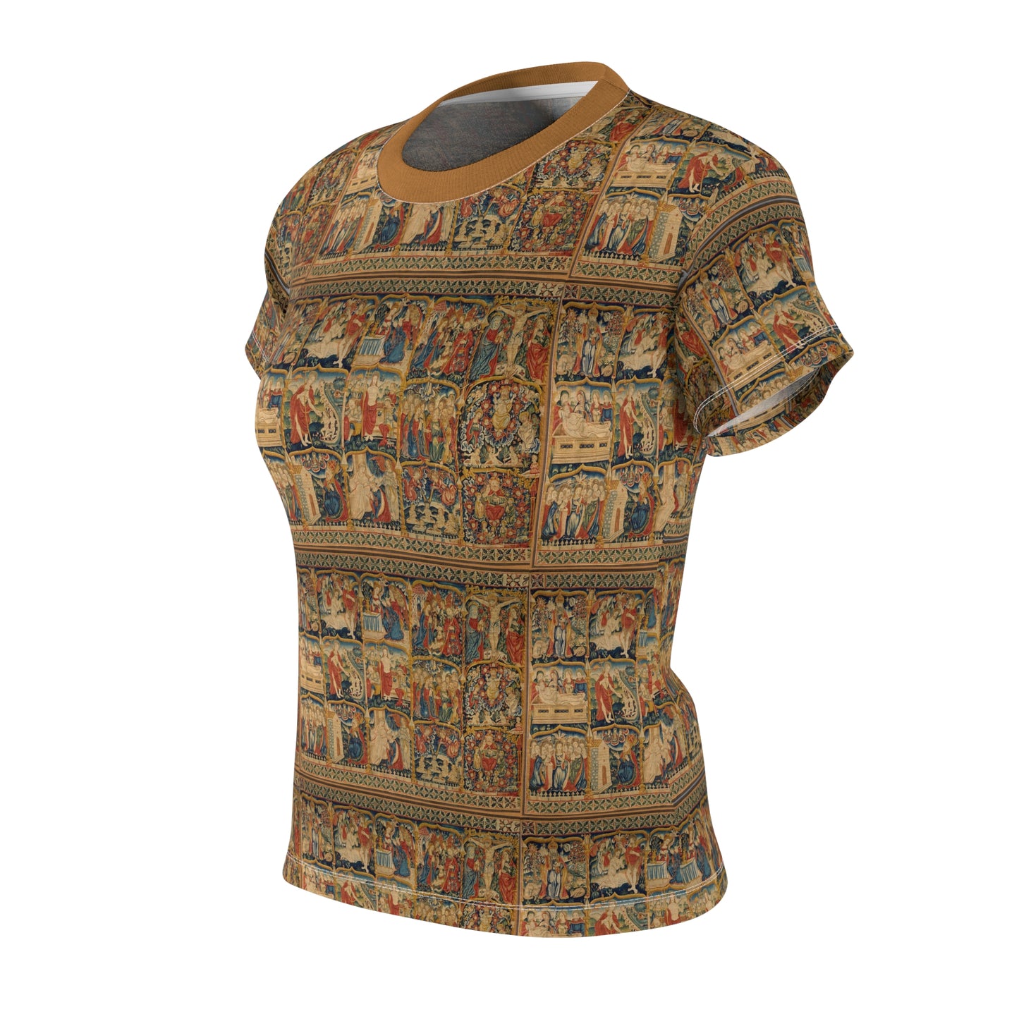 WOMEN'S TEE SHIRT - The Apostles Creed, 1550's, European Tapestry