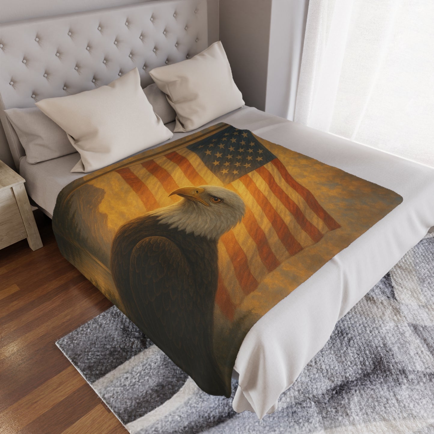 Throw Blanket - Freedom Collection: Patriotic Eagle