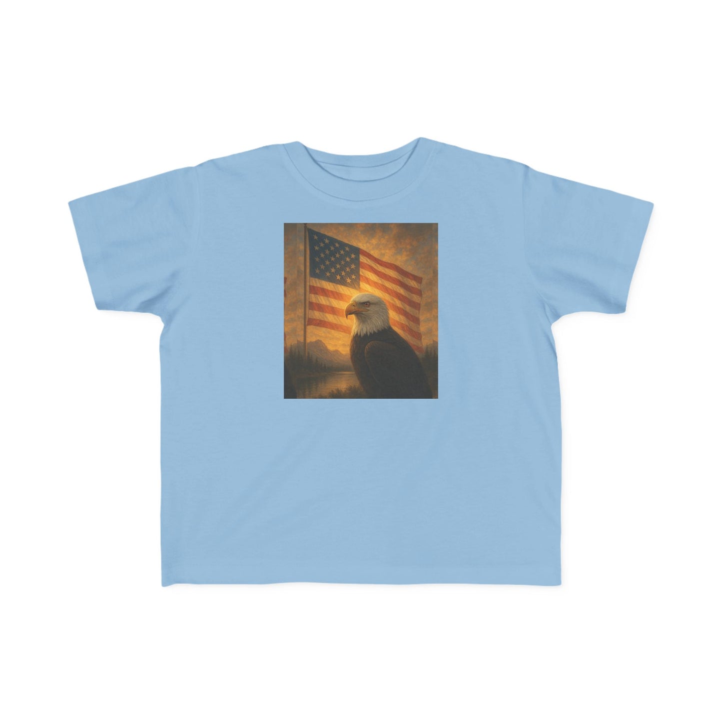 TODDLER TEE SHIRT - Freedom Collection, Patriotic Eagle