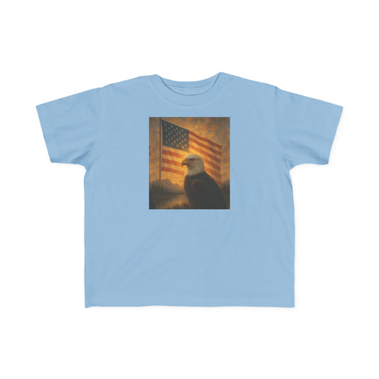 TODDLER TEE SHIRT - Freedom Collection, Patriotic Eagle