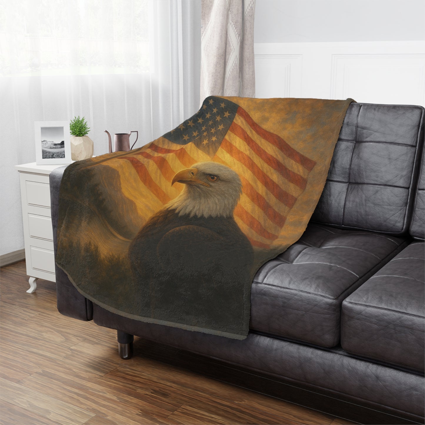Throw Blanket - Freedom Collection: Patriotic Eagle