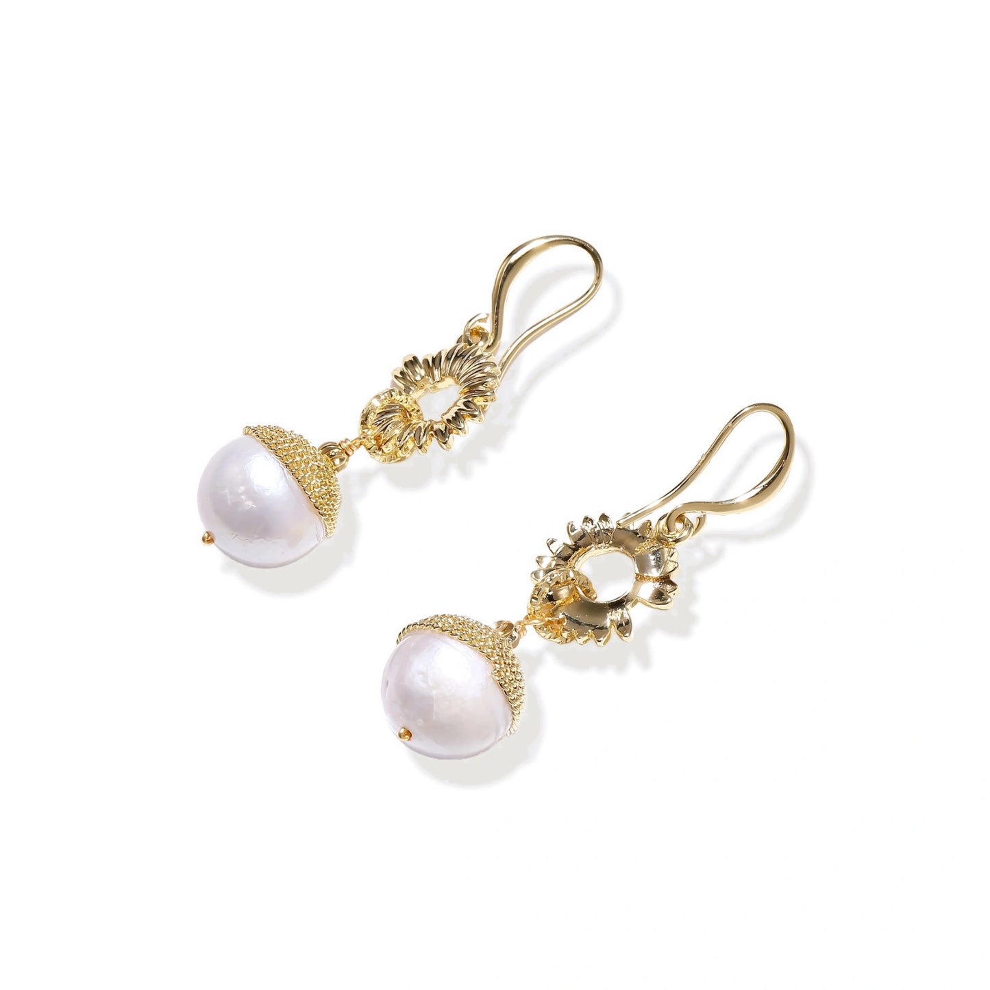 Sunburst Pearl Dangles