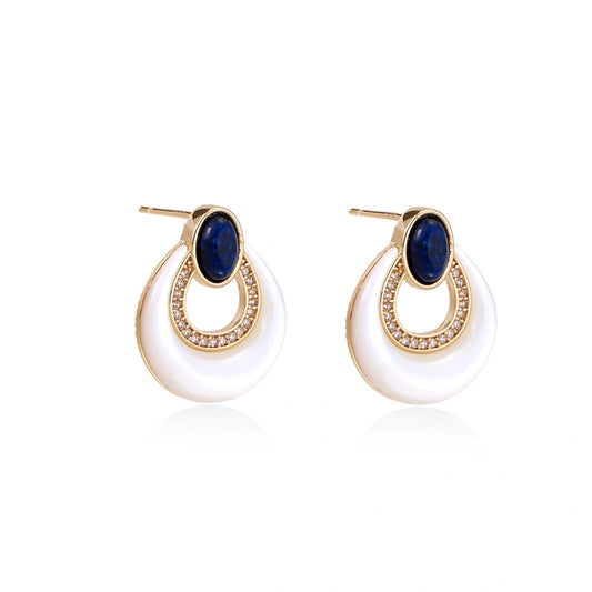 Celestial Teardrop Earrings