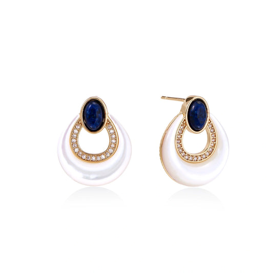 Celestial Teardrop Earrings