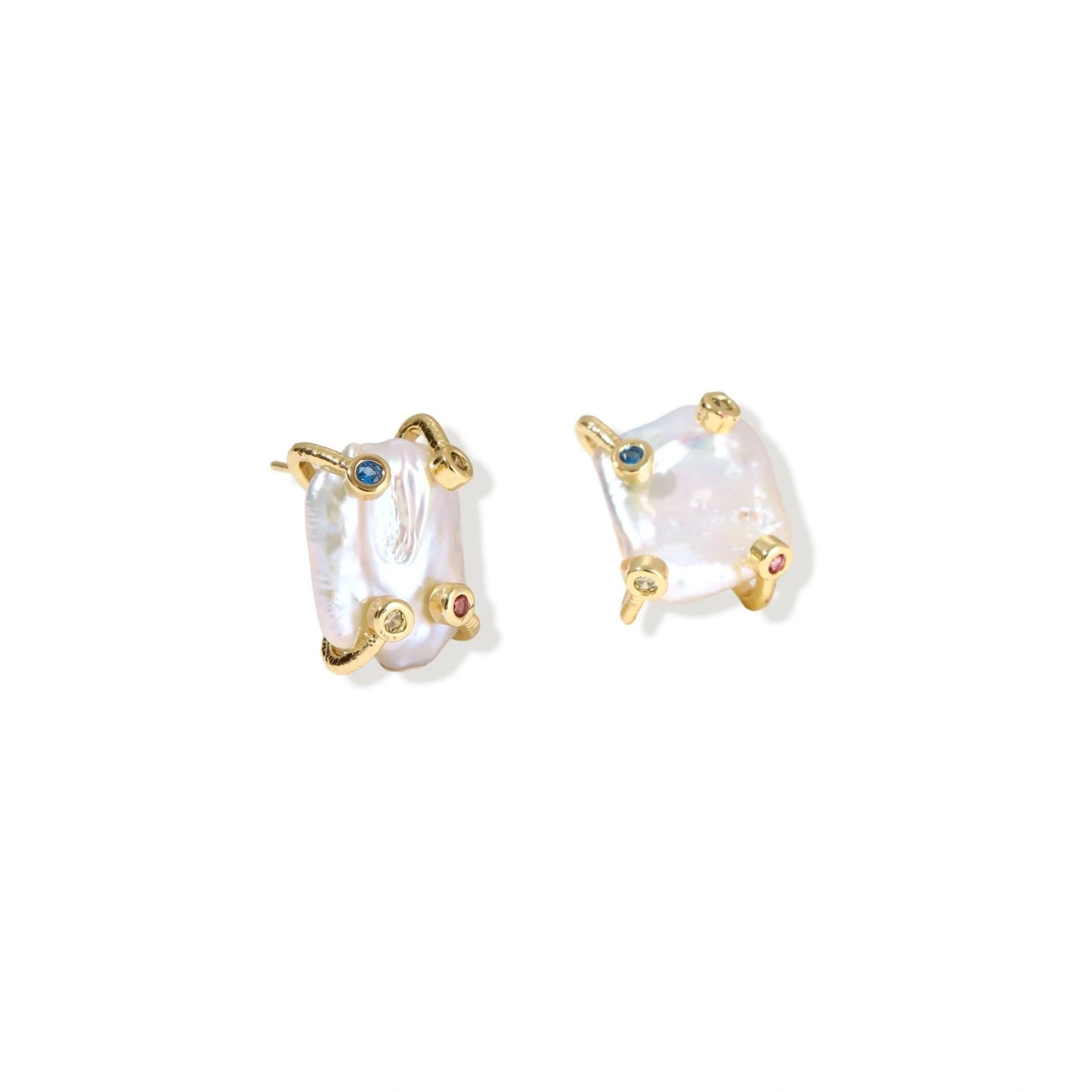 Baroque Pearl Studs