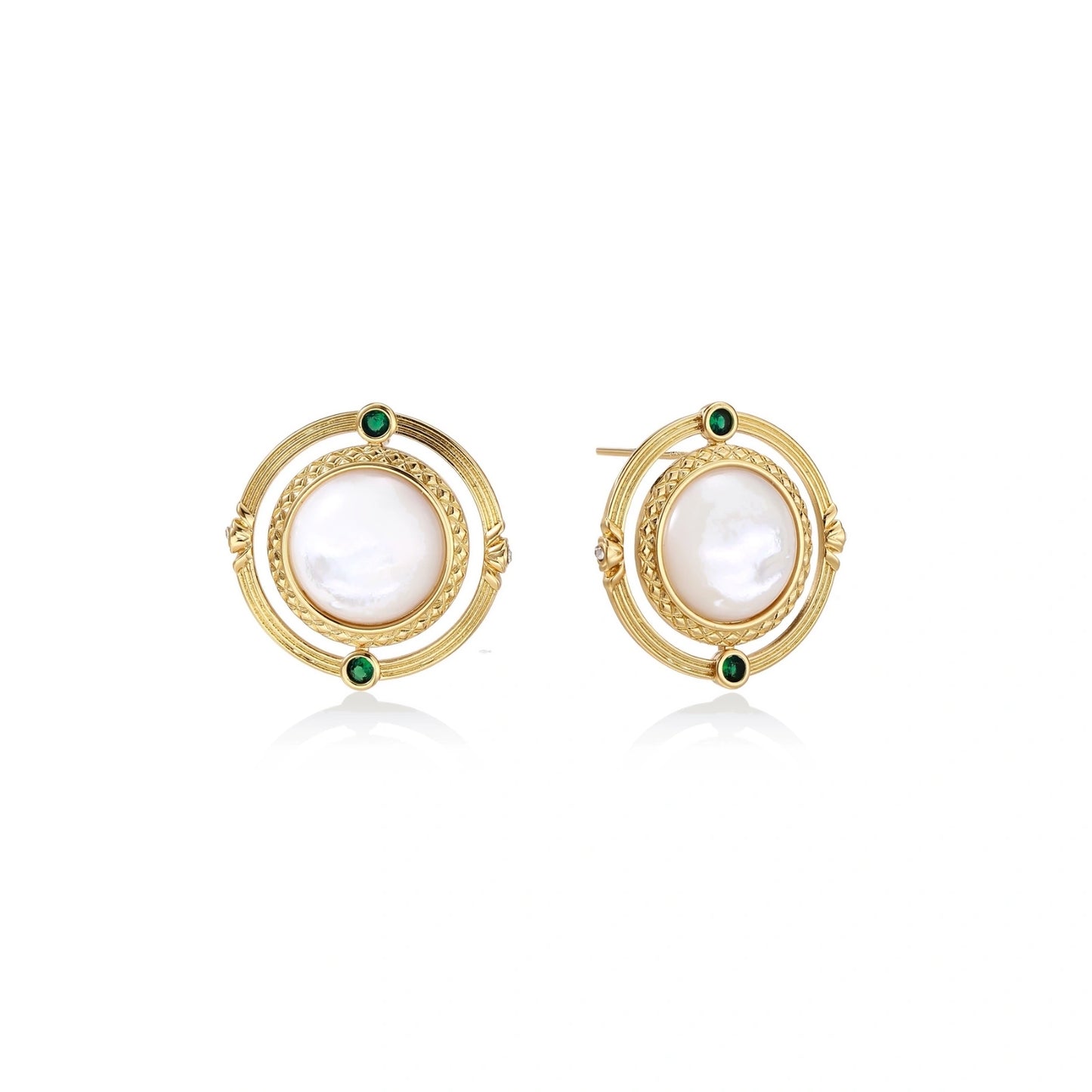 Compass Rose Studs