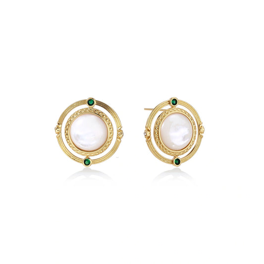 Compass Rose Studs