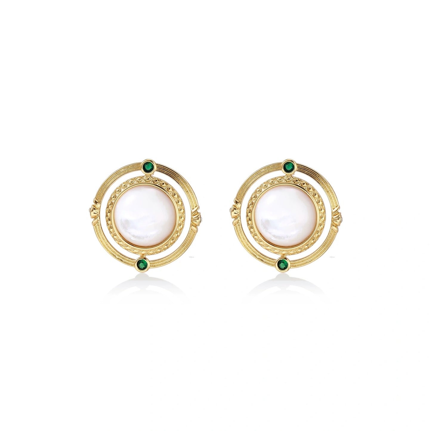Compass Rose Studs