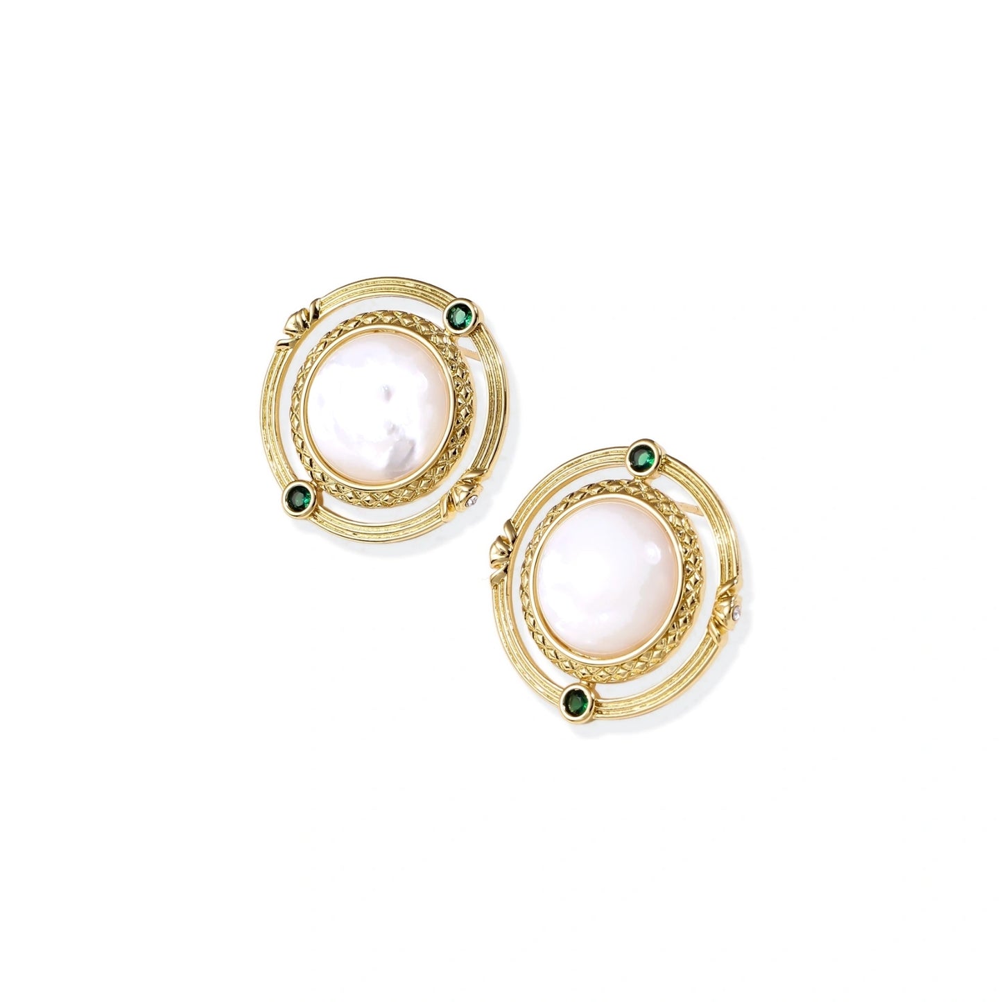 Compass Rose Studs