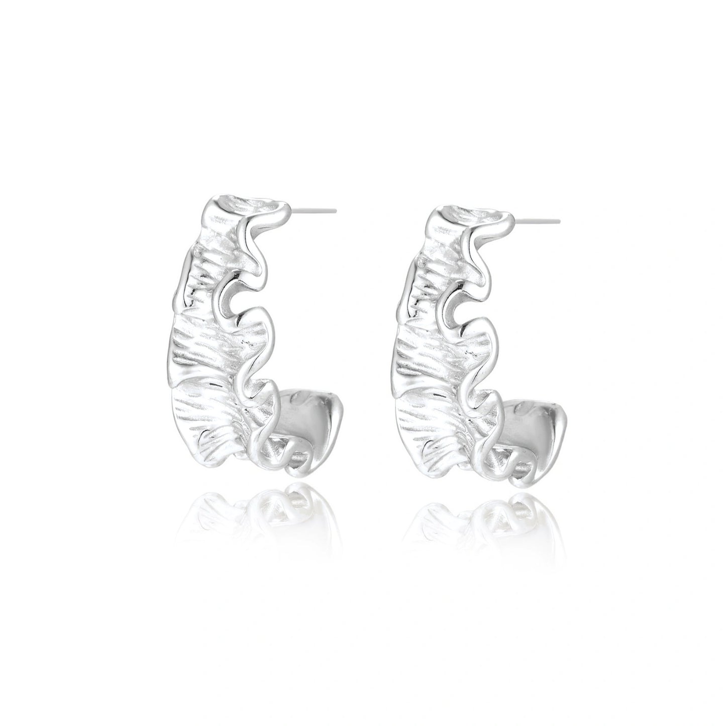 Ripple Wave Hoops