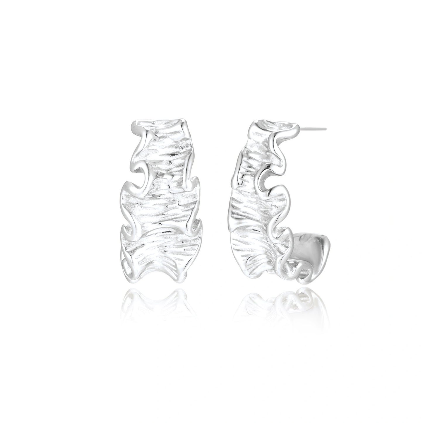 Ripple Wave Hoops
