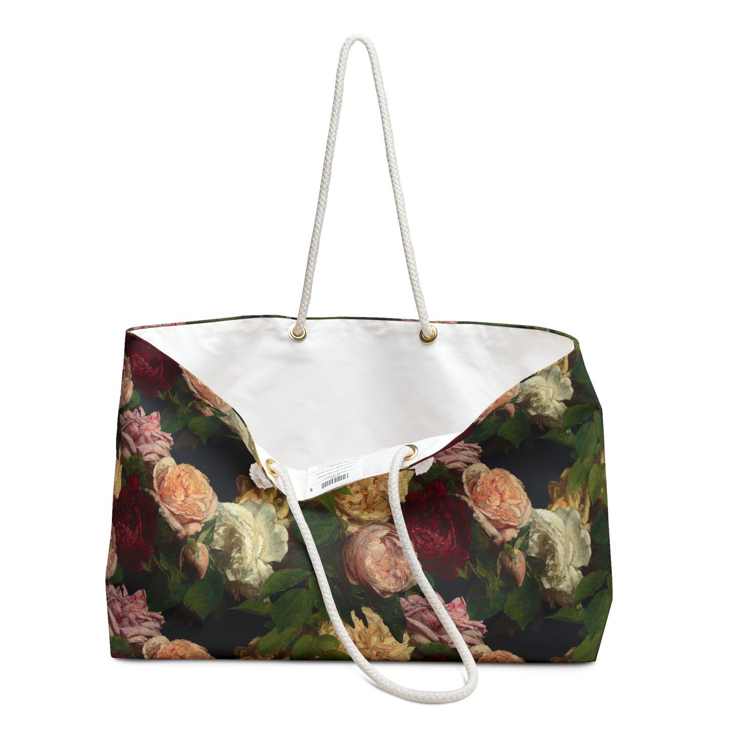 OVERSIZED WEEKENDER BAG - Flowers de nice, 1882