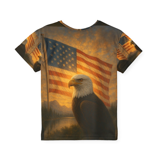 KIDS SPORTS JERSEY: Freedom Collection: Patriotic Eagle