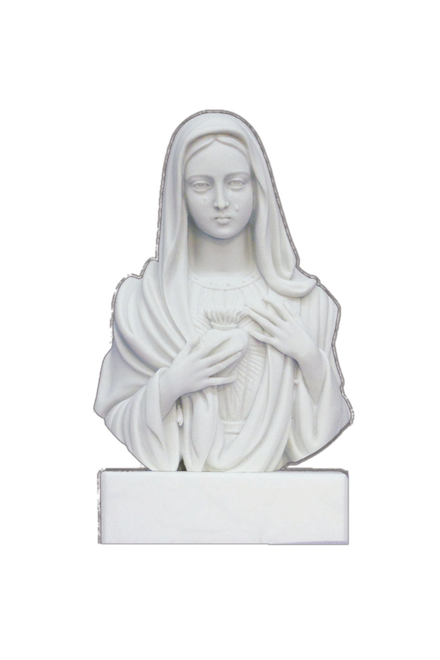 Immaculate Heart of Mary Bust 5"