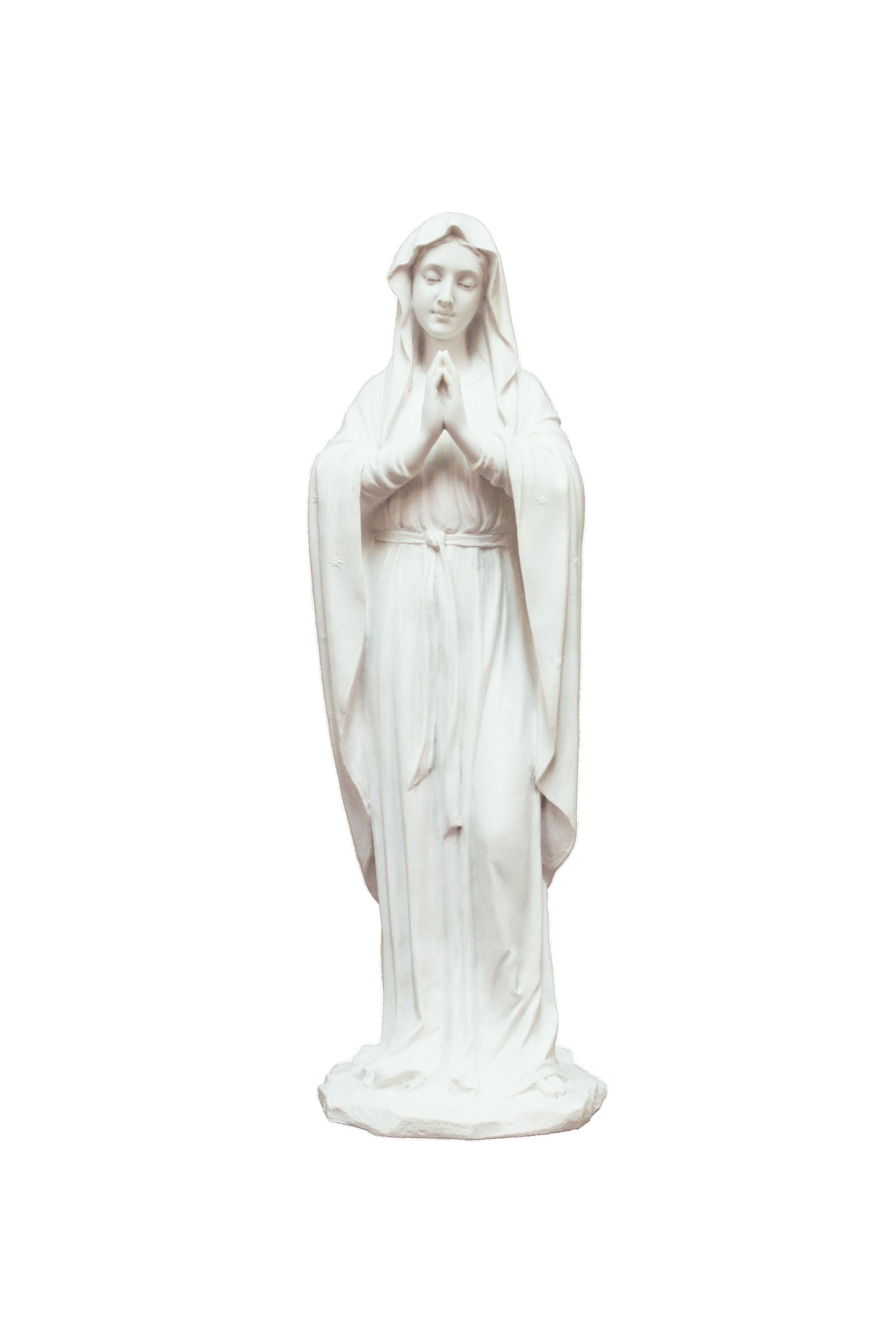Adoring Virgin in White 11.75"