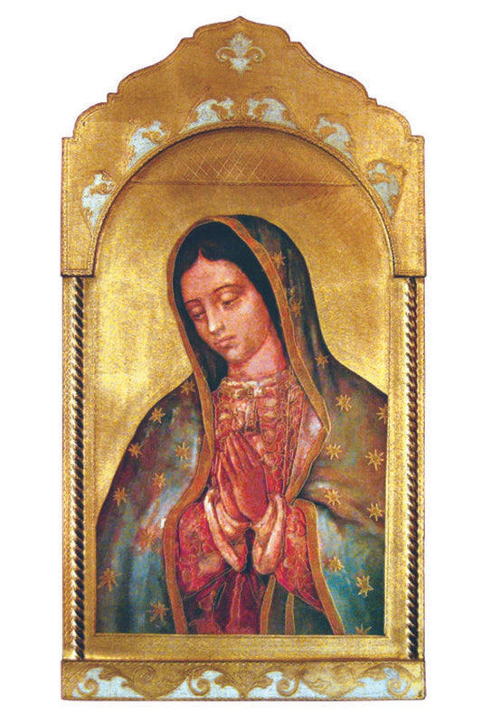 Guadalupe Florentine Plaque 21x41"