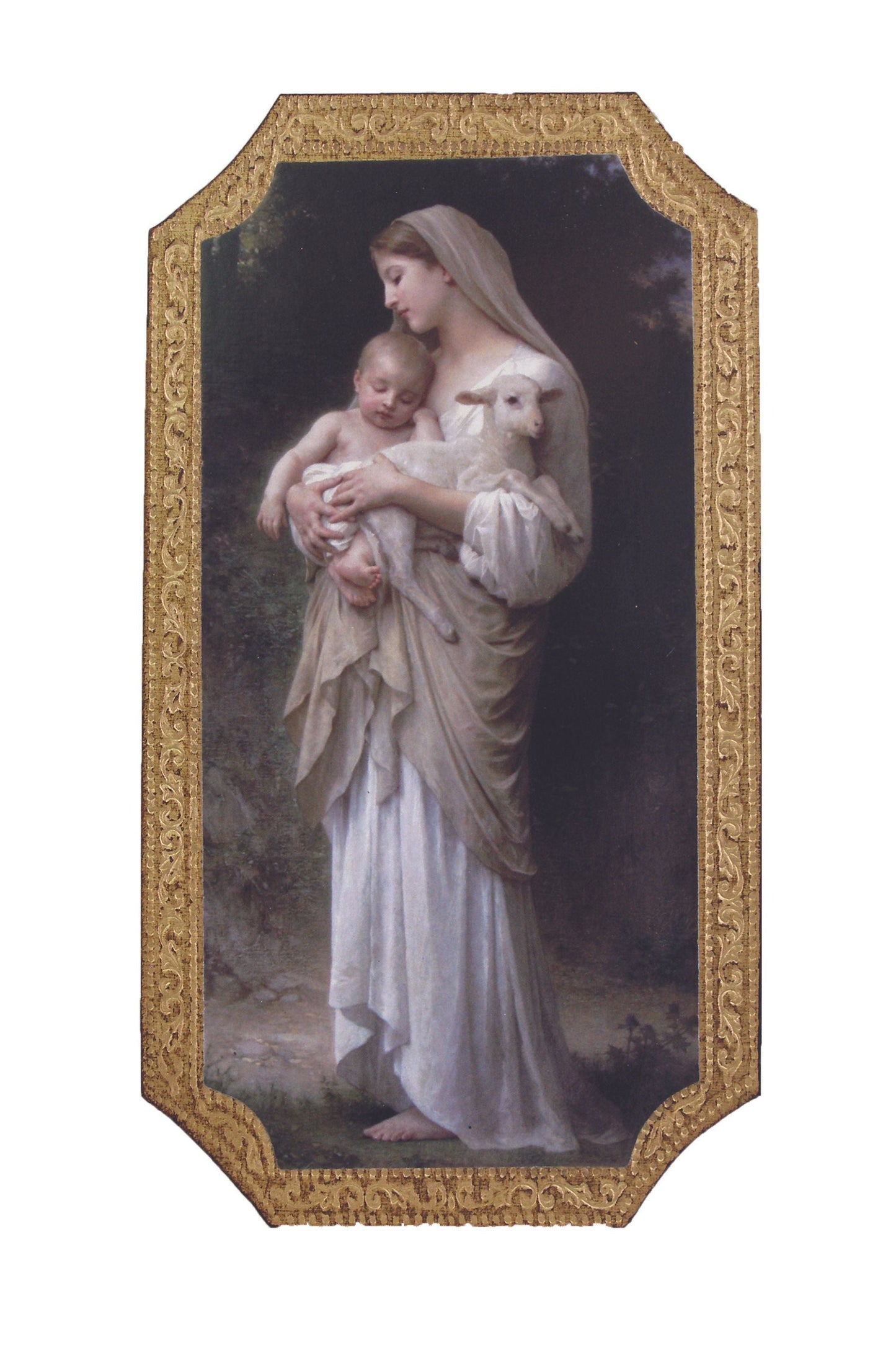 L'Innocence Florentine Plaque 5x9"
