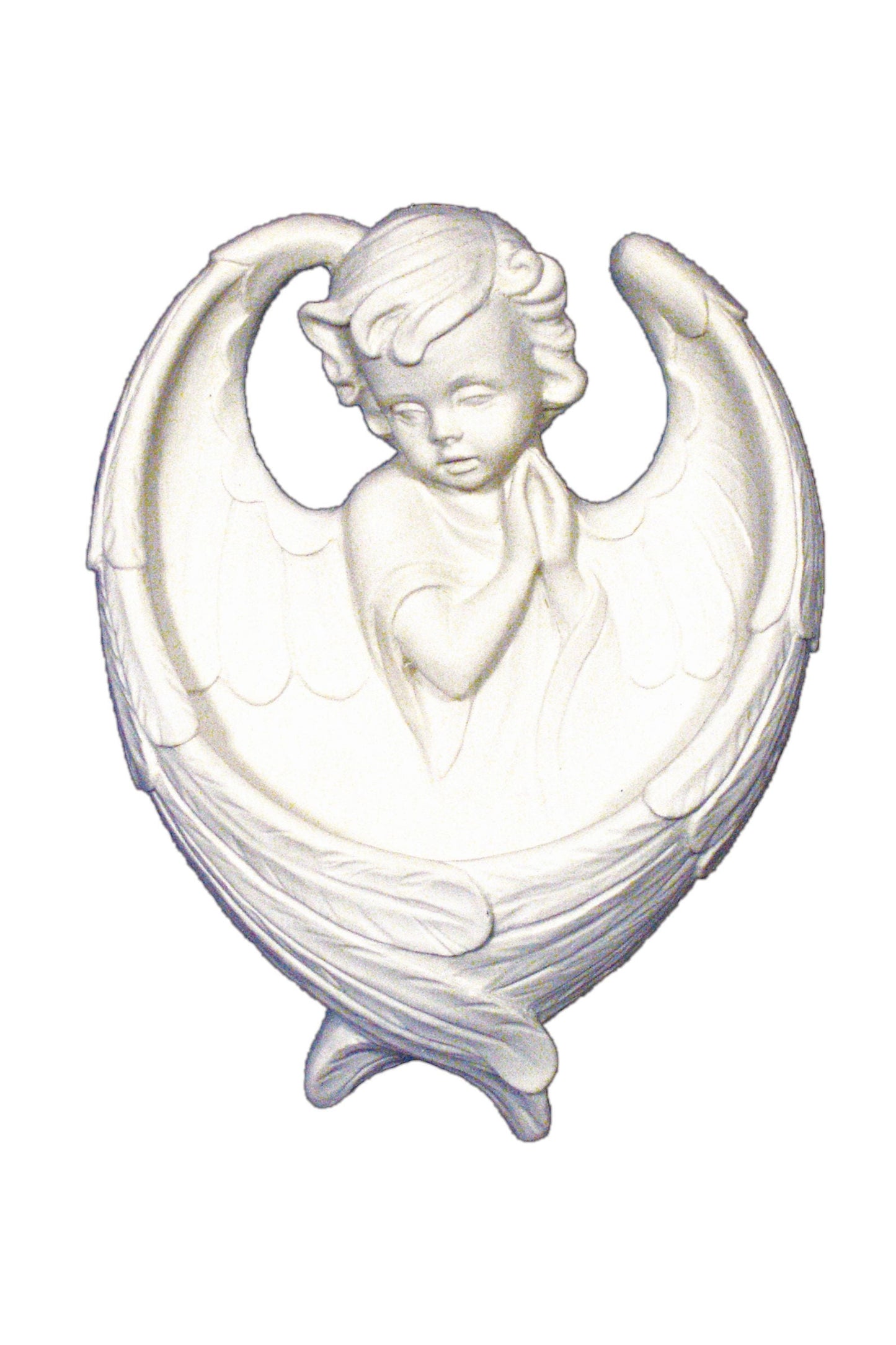 Angel Font in White, 6.5"