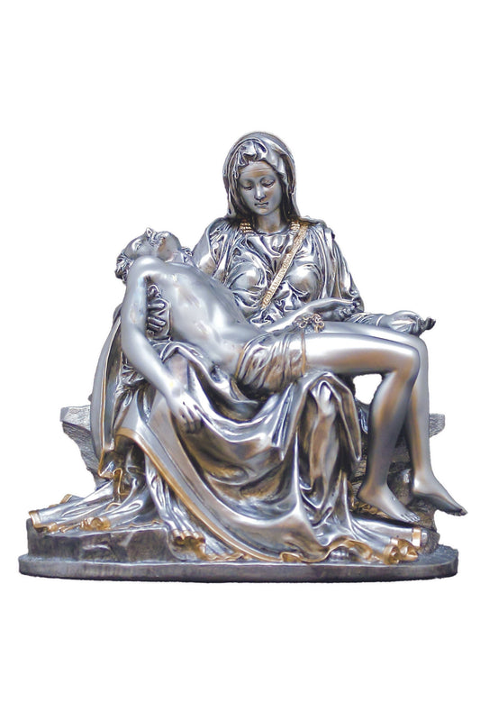 Pieta in Pewter Style 6.25"