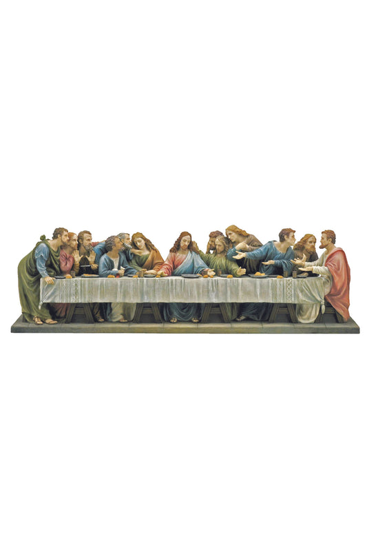Large Last Supper in Color 29x7x8"